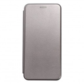 Husa Tip Carte Samsung Galaxy A13 5G / A04s MANGUSTA Elegance, Piele Ecologica - Gri