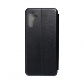 Husa Tip Carte Samsung Galaxy A13 5G / A04s MANGUSTA Elegance, Piele Ecologica - Negru