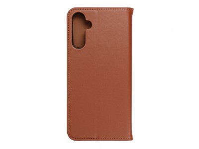 Husa Piele Samsung Galaxy A54 5G MANGUSTA Leather Book PRO - Maro
