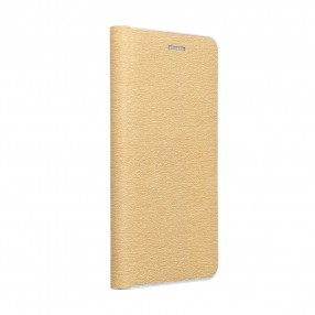 Husa Samsung Galaxy A42 5G Forcell Luna Book Silver Tip Carte cu Magnet - Auriu