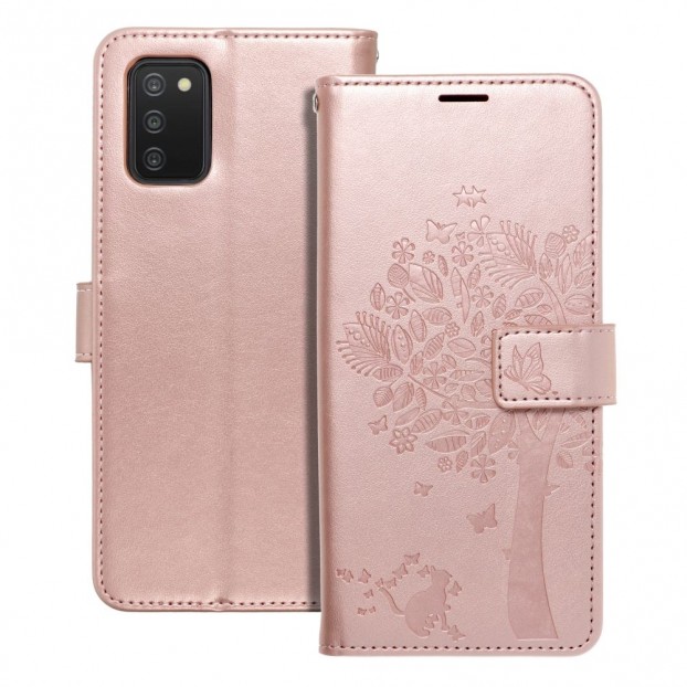 Husa Samsung Galaxy A03s Forcell Mezzo Book Tip Carte cu Magnet - Spring Pink