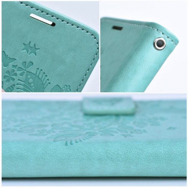 Husa Samsung Galaxy A72 Forcell Mezzo Book Tip Carte cu Magnet - Spring Green
