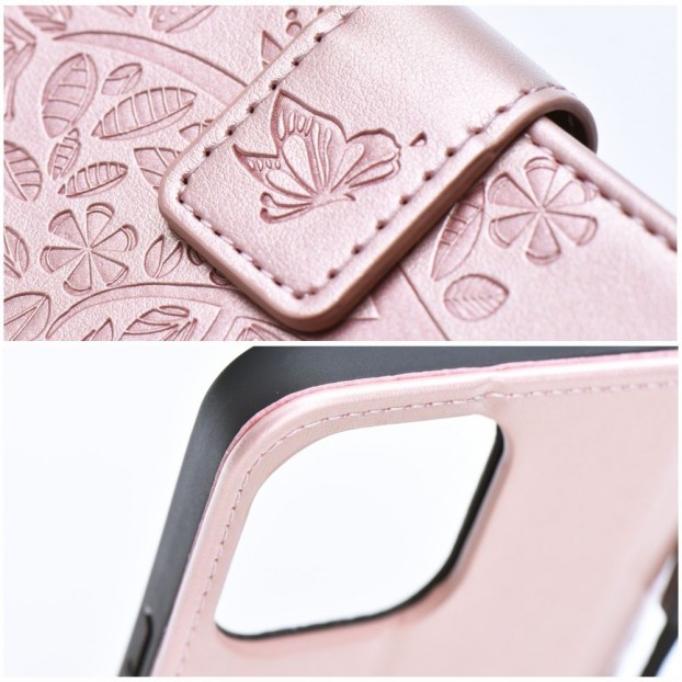 Husa Samsung Galaxy A72 Forcell Mezzo Book Tip Carte cu Magnet - Spring Pink