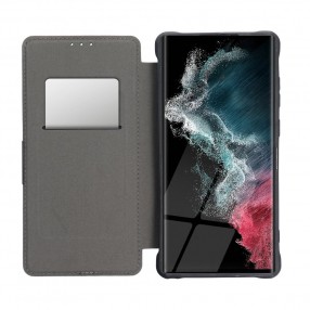 Husa Tip Carte Samsung Galaxy A13 5G / A04s MANGUSTA RAZOR Book Antishock - Negru