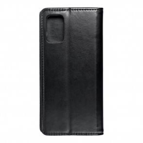 Husa Samsung Galaxy A03s Magnet Book tip carte cu magnet, piele ecologica - negru 
