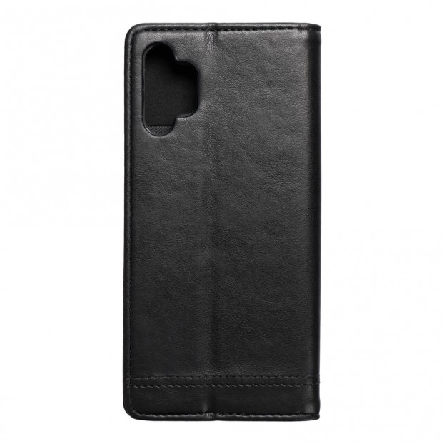Husa Samsung Galaxy A32 5G Prestige Book tip carte cu magnet, piele ecologica - negru