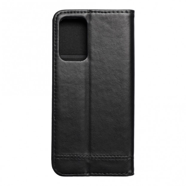 Husa Samsung Galaxy A52 Prestige Book tip carte cu magnet, piele ecologica - negru