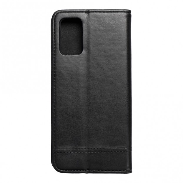 Husa Samsung Galaxy S20 Plus Prestige Book tip carte cu magnet, piele ecologica - negru