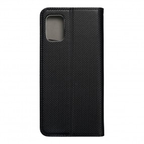 Husa Samsung Galaxy A71 Smart Book Case tip carte cu magnet - negru