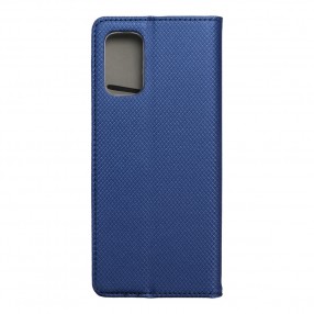 Husa Samsung Galaxy S20 Plus Smart Book Case tip carte cu magnet - albastru