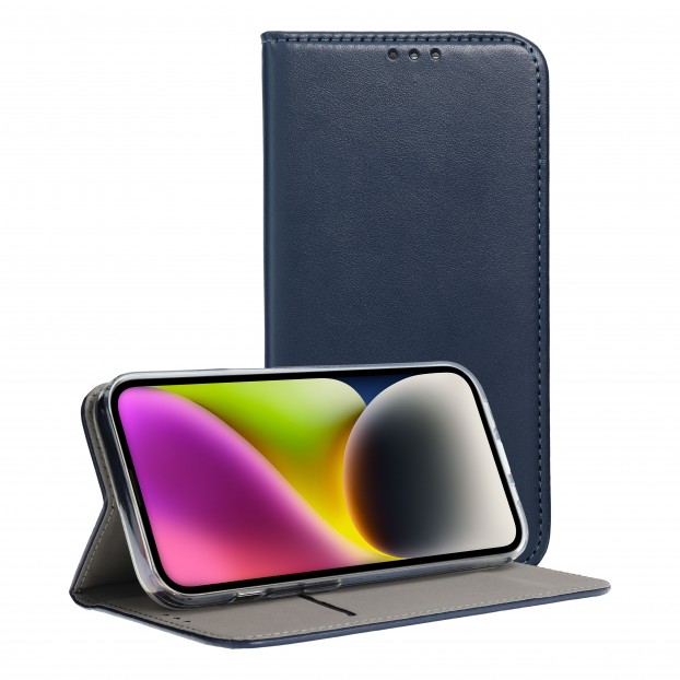 Husa Samsung Galaxy A13 5G / A04s Smart Magneto Book Tip Carte cu Magnet - Albastru