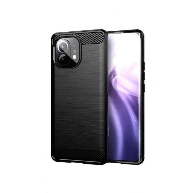 Husa Antisoc Xiaomi Mi 11 Forcell Carbon - Black Husa Antisoc Xiaomi Mi 11 Forcell Carbon - Black