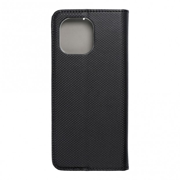 Husa Xiaomi Mi 11 Smart Book Case tip carte cu magnet - negru Husa Xiaomi Mi 11 Smart Book Case tip carte cu magnet - negru