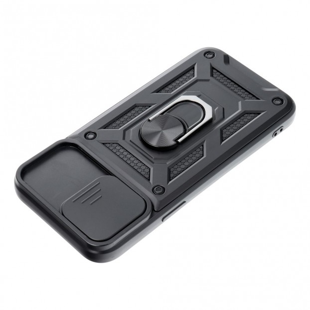 Husa Antisoc iPhone 13 Pro Max Forcell Slide Armor - Negru