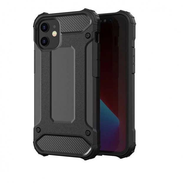 Husa Antisoc iPhone 12 / 12 Pro Forcell ARMOR - Black 