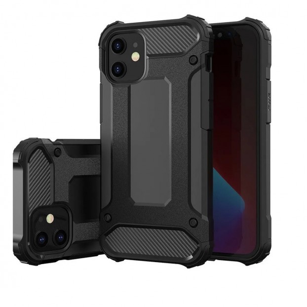 Husa Antisoc iPhone 12 / 12 Pro Forcell ARMOR - Black 