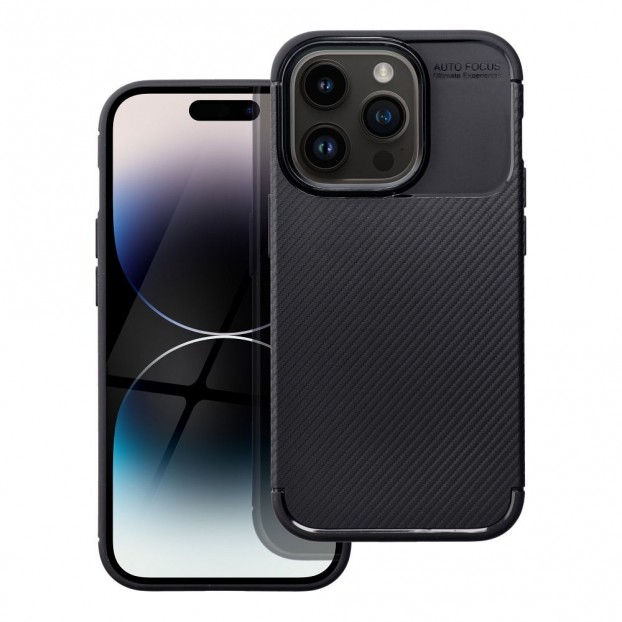 Husa Antisoc iPhone 14 Pro Forcell Carbon PRO - Black