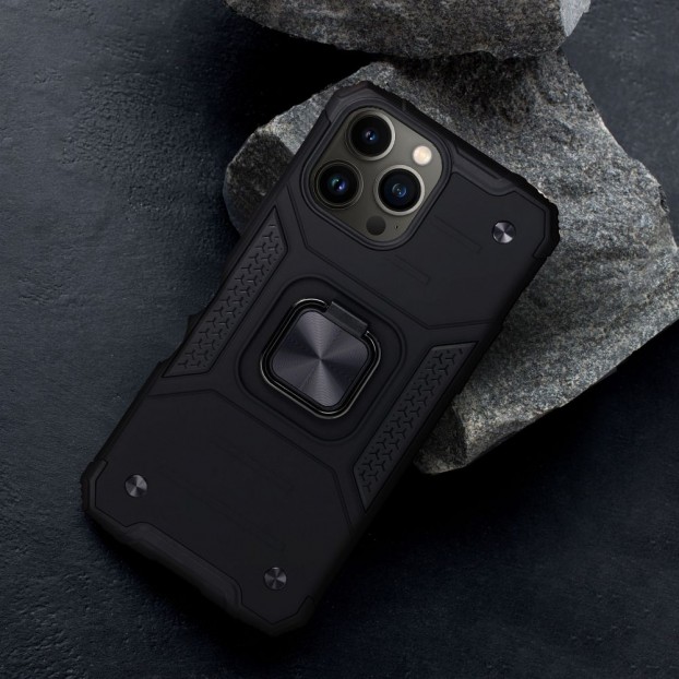 Husa Antisoc iPhone 12 / 12 Pro Forcell NITRO - Negru