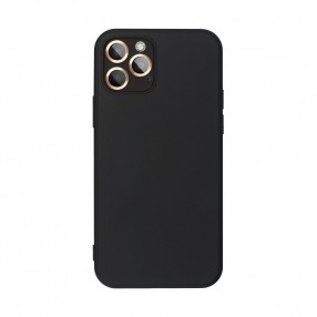 Husa iPhone 11 Pro Max Forcell Silicone Lite - Negru