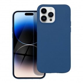 Husa iPhone 14 Pro Max Forcell Silicone Lite - Albastru