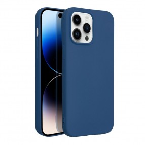 Husa iPhone 14 Pro Max Forcell Silicone Lite - Albastru