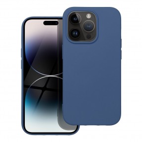 Husa iPhone 14 Pro Forcell Silicone Lite - Albastru