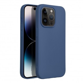 Husa iPhone 14 Pro Forcell Silicone Lite - Albastru