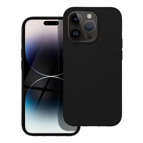 Husa iPhone 14 Pro Forcell Silicone Lite - Negru