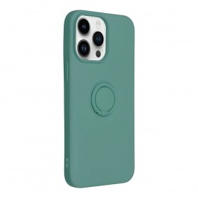 Husa iPhone 14 Pro Max Forcell Silicone Ring - Verde
