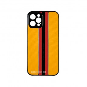 Husa iPhone 12 Pro FreeAir Design PC - Luxury Orange