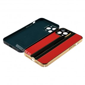 Husa iPhone 12 Pro FreeAir Design PC - Luxury Red