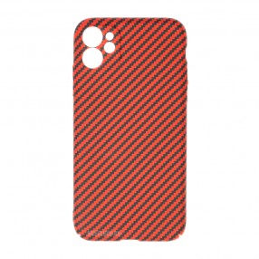 Husa iPhone 11 LUXO Kevlar - Awesome Red 