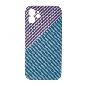 Husa iPhone 12 LUXO Kevlar - Purple & Blue 