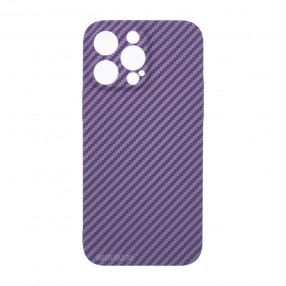 Husa iPhone 14 Pro Max LUXO Kevlar - Awesome Purple