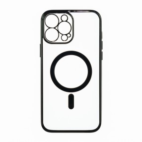 Husa iPhone 13 Pro Soft MagSafe TPU - Deep Black