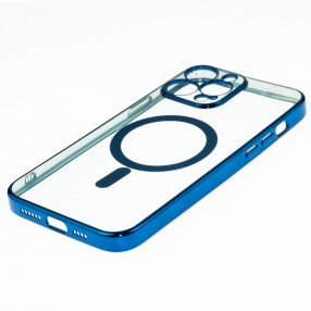 Husa iPhone 13 Pro Soft MagSafe TPU - Deep Blue