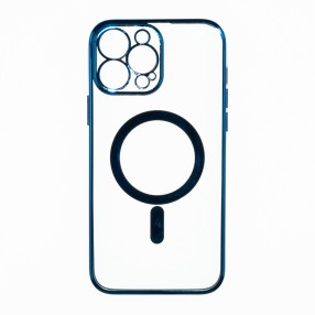 Husa iPhone 13 Pro Soft MagSafe TPU - Deep Blue