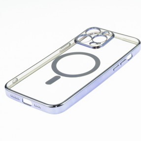Husa iPhone 13 Pro Soft MagSafe TPU - Lilac Purple
