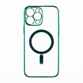 Husa iPhone 13 Pro Soft MagSafe TPU - Ocean Green
