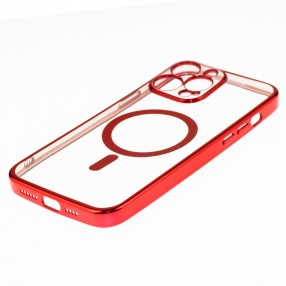 Husa iPhone 13 Pro Soft MagSafe TPU - Power Red