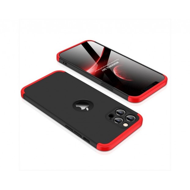 Husa 360 iPhone 12 Pro GKK Full Protection - Rosu