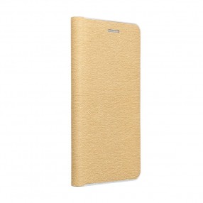 Husa iPhone 11 Pro Forcell Luna Book Silver Tip Carte cu Magnet - Auriu