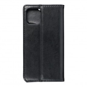 Husa iPhone 11 Pro Magnet Case tip carte cu magnet, piele ecologica - negru
