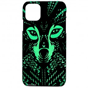 Husa iPhone 11 LUXO Hard Case - Tribal Wolf