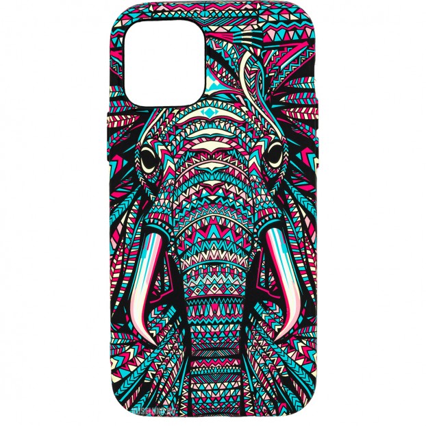 Husa iPhone 11 LUXO TPU - Tribal Elephant