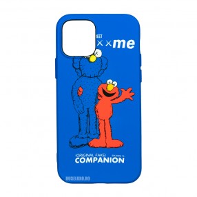 Husa iPhone 12 / 12 Pro LUXO TPU - Companion Kaws 