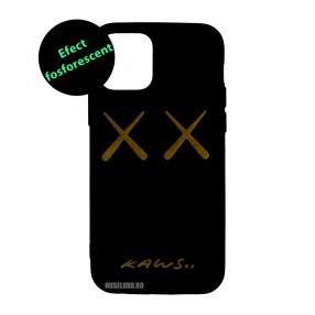 Husa iPhone 12 / 12 Pro LUXO TPU - Emerald Kaws 