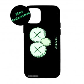 Husa iPhone 12 / 12 Pro LUXO TPU - Peek a Kaws 