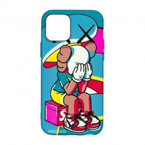 Husa iPhone 12 / 12 Pro LUXO TPU - Sad Kaws 