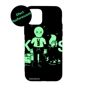 Husa iPhone 12 / 12 Pro LUXO TPU - Singleship Kaws 